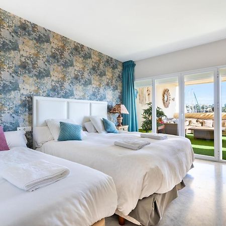 Wintowinrentals Luxury And Sea View Inside Puerto Marina 베날마데나코스타 외부 사진