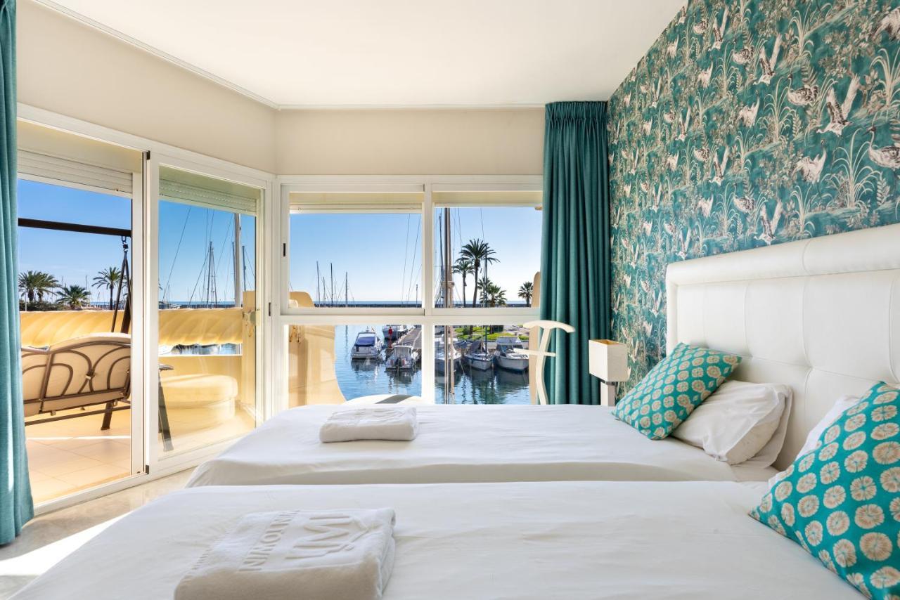 Wintowinrentals Luxury And Sea View Inside Puerto Marina 베날마데나코스타 외부 사진