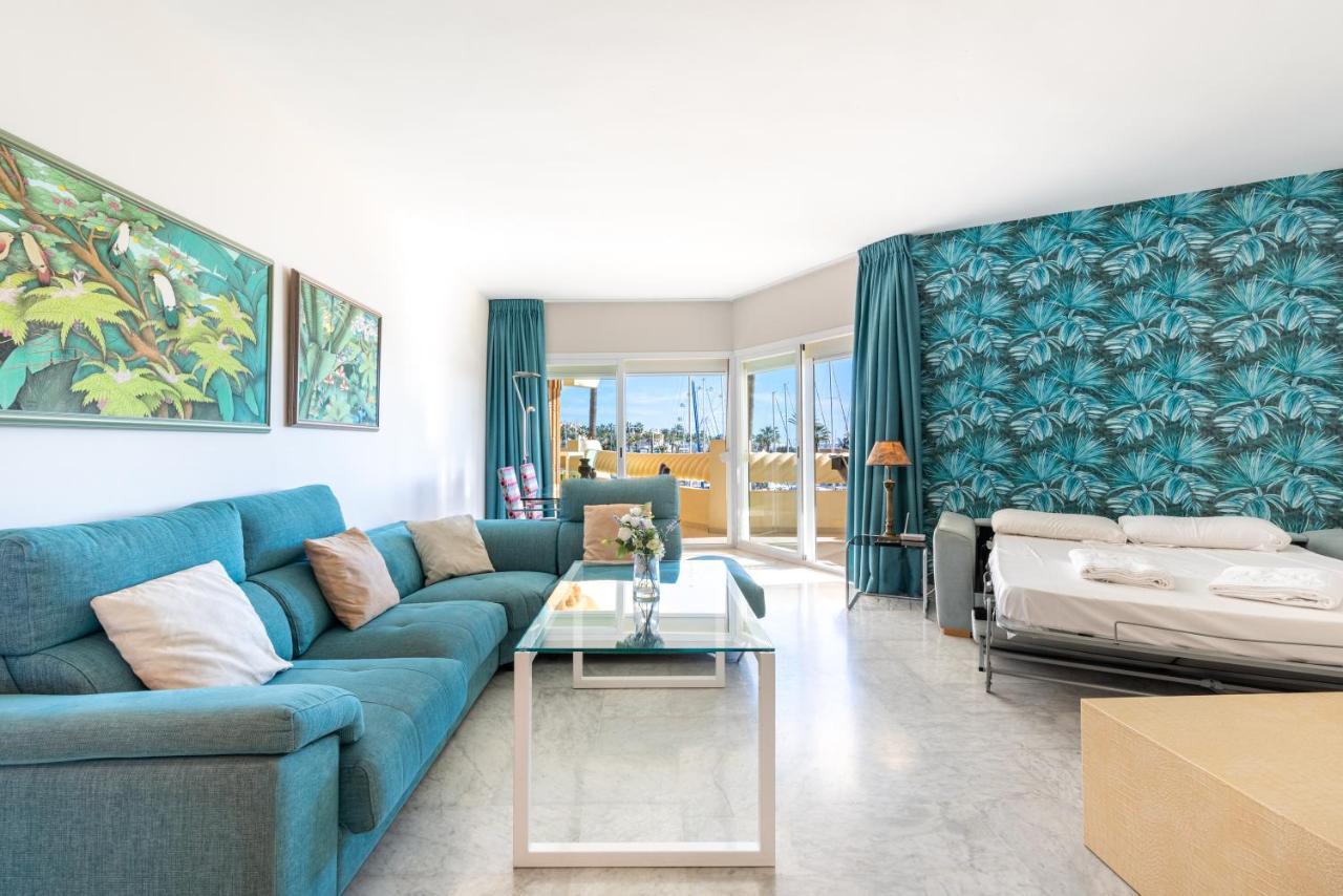 Wintowinrentals Luxury And Sea View Inside Puerto Marina 베날마데나코스타 외부 사진
