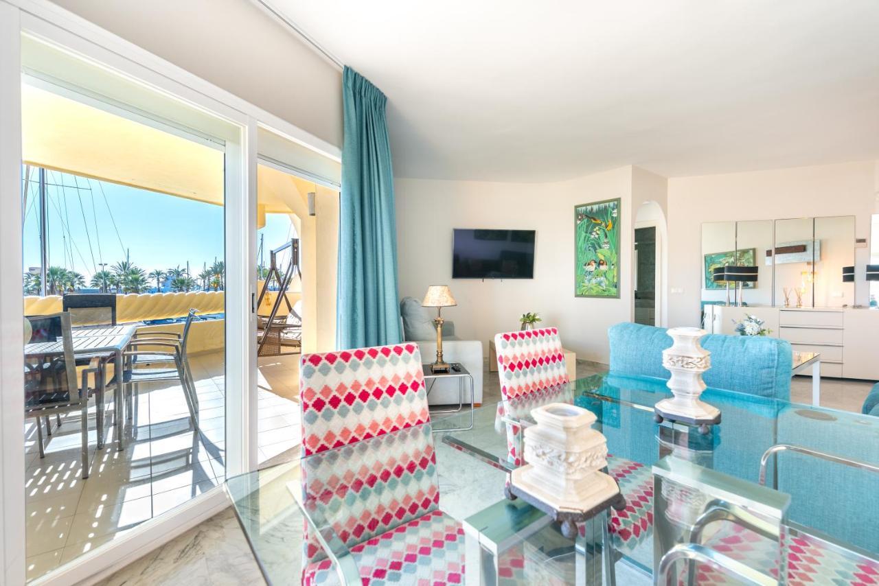 Wintowinrentals Luxury And Sea View Inside Puerto Marina 베날마데나코스타 외부 사진