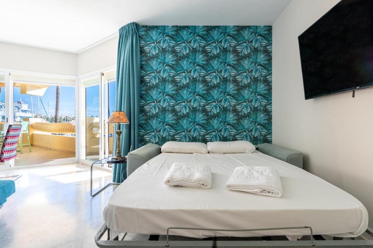 Wintowinrentals Luxury And Sea View Inside Puerto Marina 베날마데나코스타 외부 사진