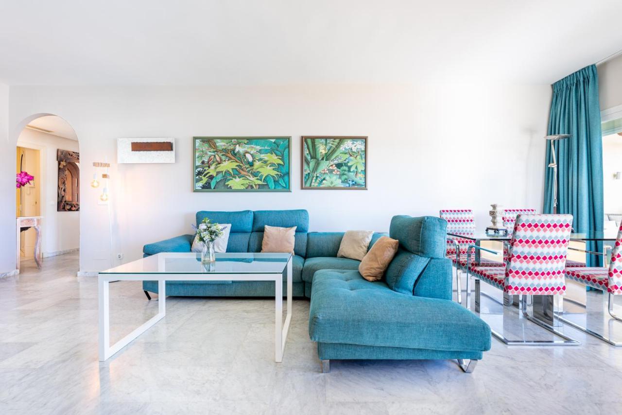 Wintowinrentals Luxury And Sea View Inside Puerto Marina 베날마데나코스타 외부 사진