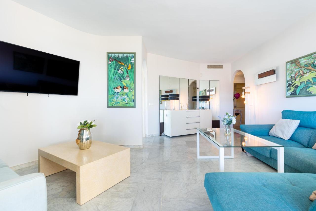 Wintowinrentals Luxury And Sea View Inside Puerto Marina 베날마데나코스타 외부 사진