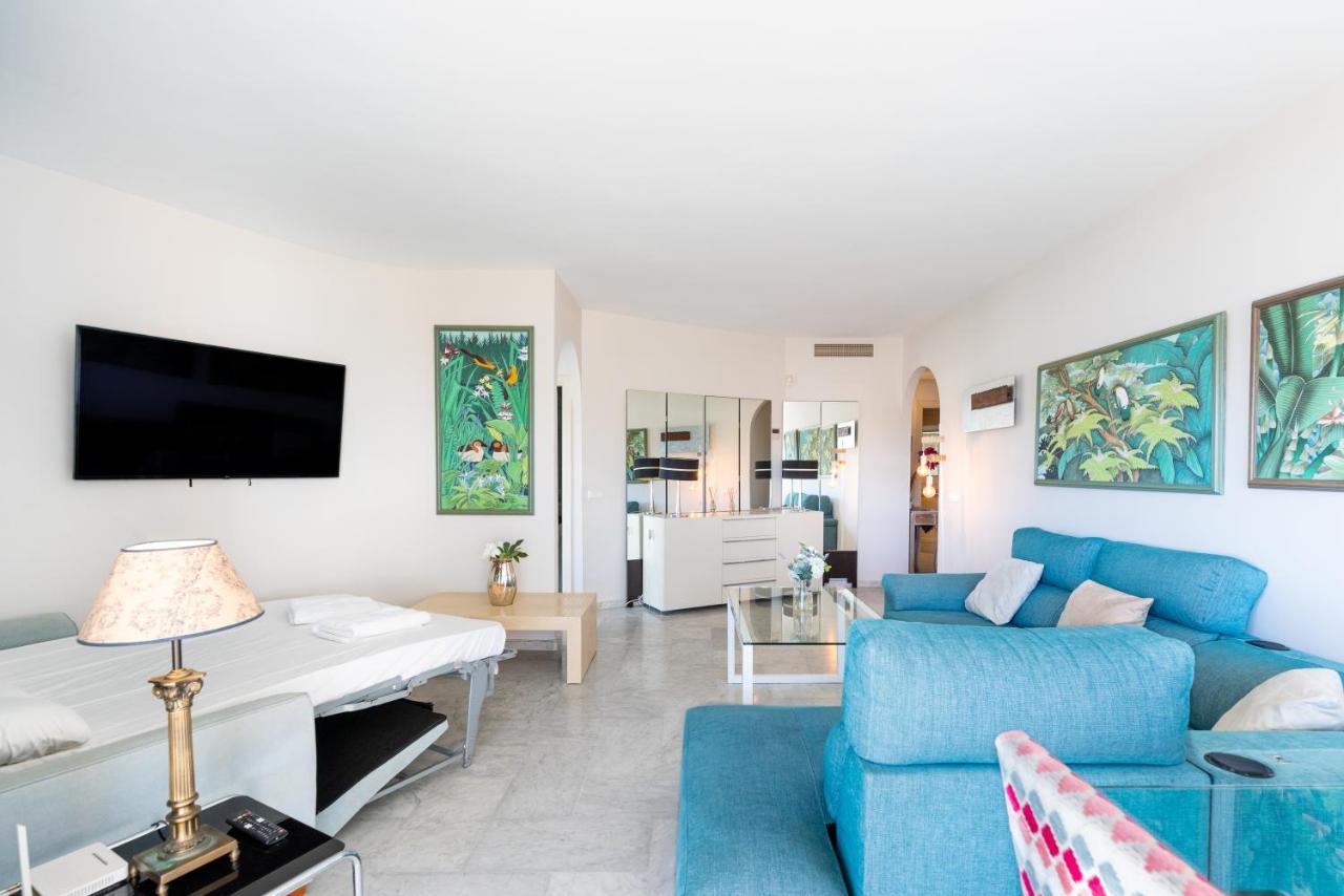 Wintowinrentals Luxury And Sea View Inside Puerto Marina 베날마데나코스타 외부 사진