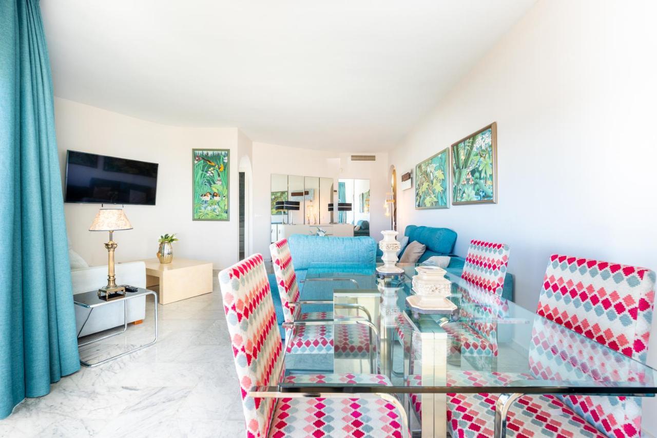 Wintowinrentals Luxury And Sea View Inside Puerto Marina 베날마데나코스타 외부 사진