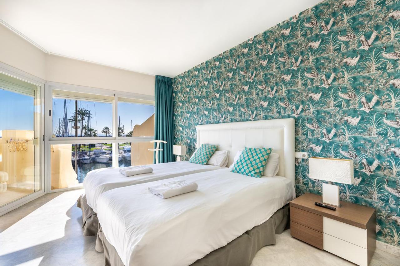 Wintowinrentals Luxury And Sea View Inside Puerto Marina 베날마데나코스타 외부 사진
