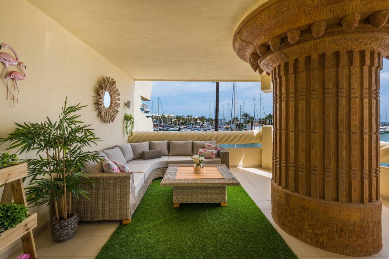 Wintowinrentals Luxury And Sea View Inside Puerto Marina 베날마데나코스타 외부 사진