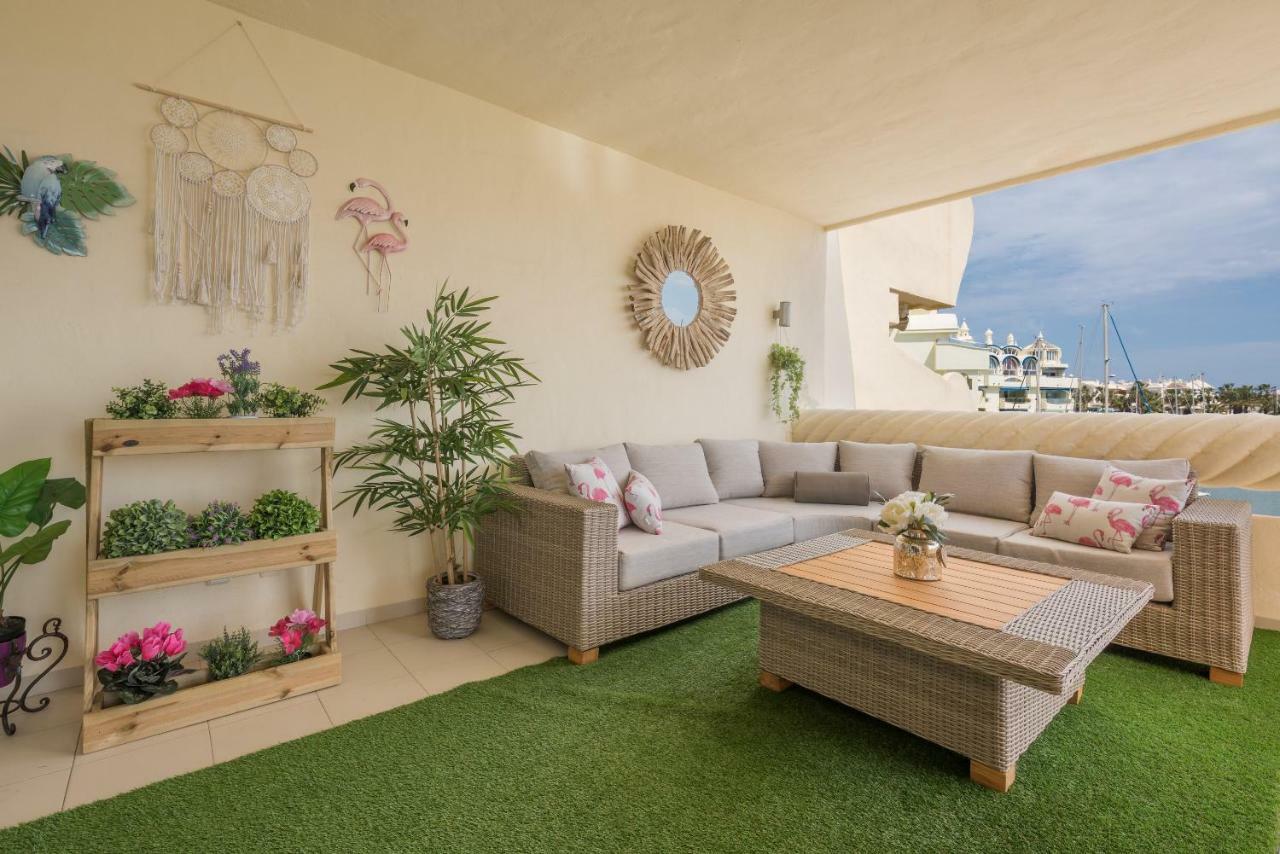 Wintowinrentals Luxury And Sea View Inside Puerto Marina 베날마데나코스타 외부 사진