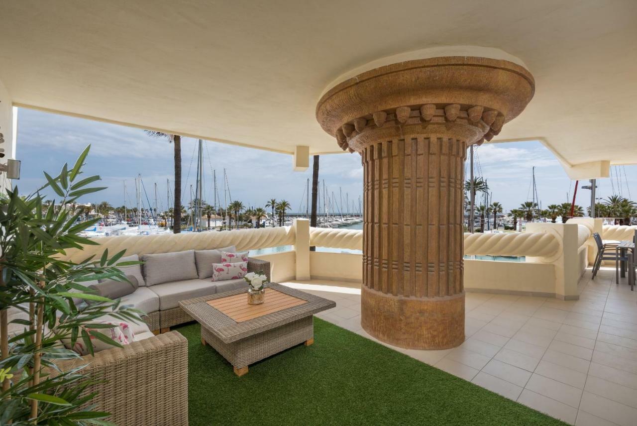 Wintowinrentals Luxury And Sea View Inside Puerto Marina 베날마데나코스타 외부 사진